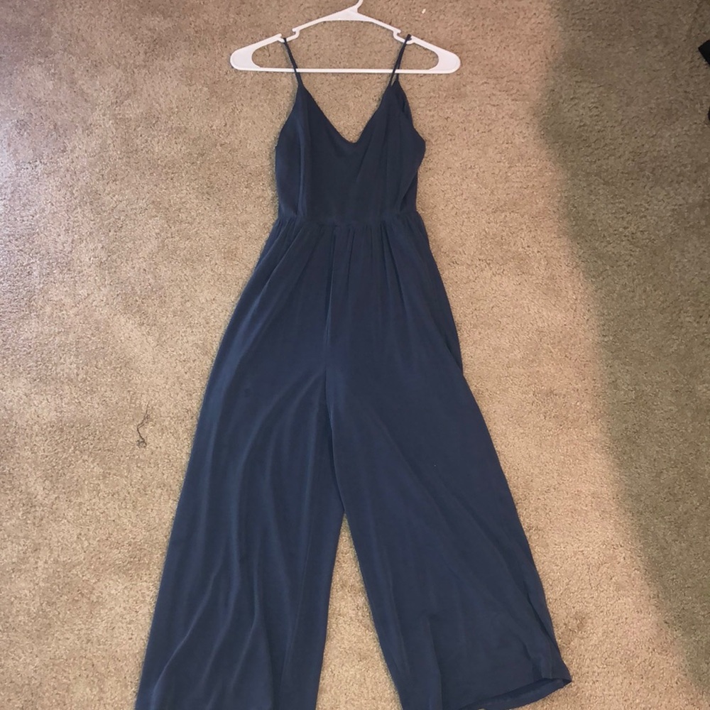 blue jumpsuit xsmall